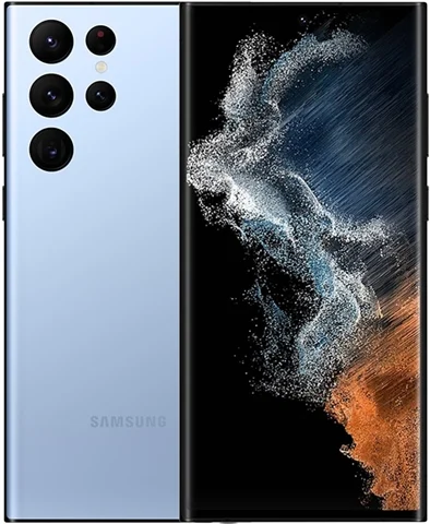 Samsung Galaxy S22 Ultra 5G Dual Sim 128GB Sky Blue, Unlocked A