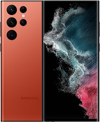 Samsung Galaxy S22 Ultra 5G Dual Sim 128GB Red, Unlocked A